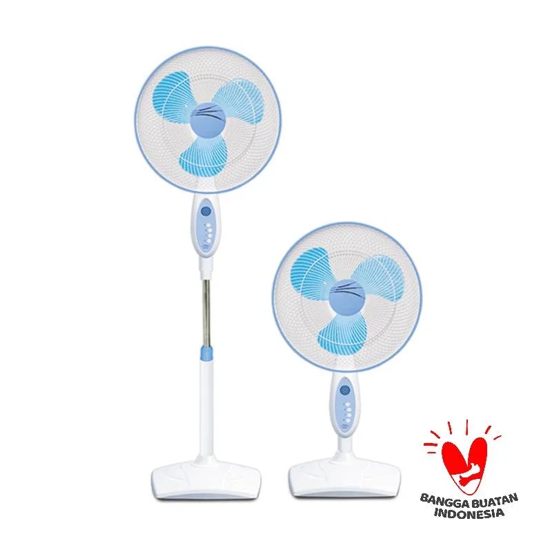 MASPION EX 167 S KIPAS ANGIN / STAND FAN / DESK FAN 16 INCH / EX167S