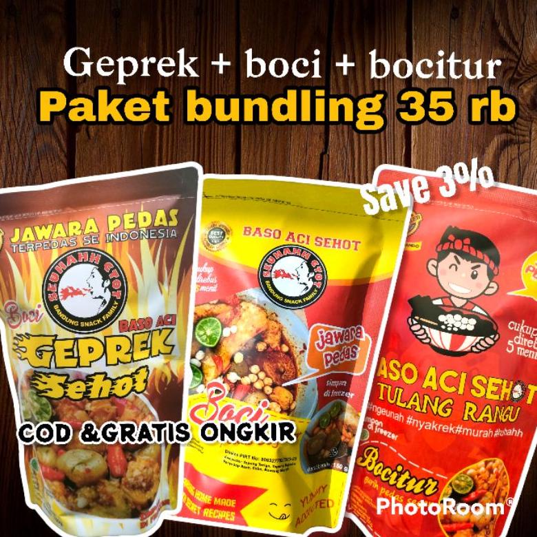 

【Penjualan Terbaik】✅COD PAKET BUNDLING 35RIBU ISI BOCI,GEPREK, BOCITUR