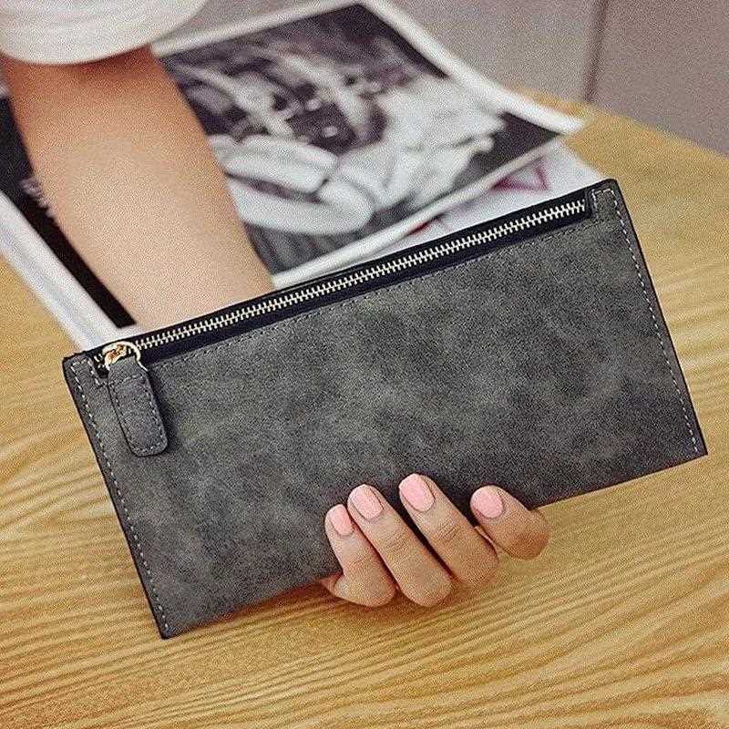 FYGALERY FYDP017 DOMPET SIMPLE FASHION WANITA DOMPET TANGAN IMPORT DOMPET PU DOMPET MURAH