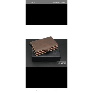 Dompet Pria SAKU Dompet Kartu Card Holder Dompet Kecil RFID Wallet Dompet Mini