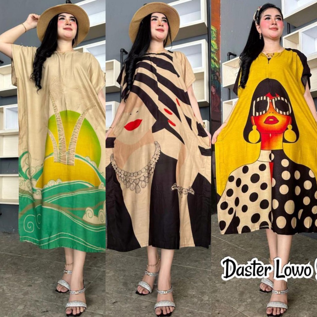 Daster Jumbo Busui Kekinian Murah Berkwalitas Baju Wanita Karakter Print Bali Pantai Hawai Girl LD 120 Rayon Resleting Depan // Shofia dress viral // homedress terbaru 2023 // daster harian daily dress kekinian nyaman //  daster lowo kalong kelelawar