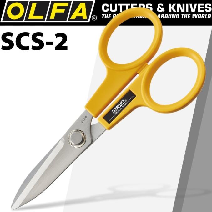 

Gunting Stainless SCS-2 Olfa Blade Scissors Stainless Steel