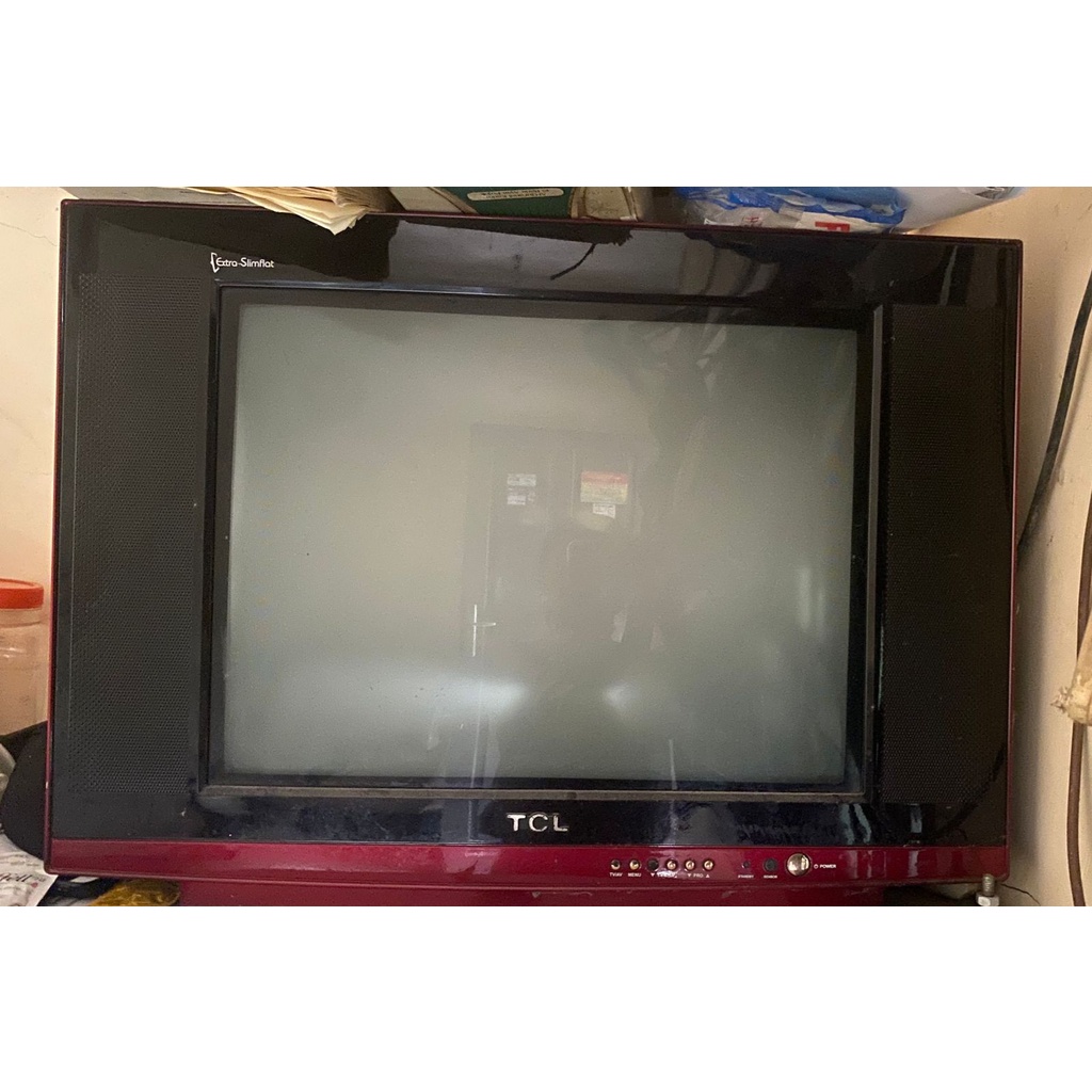 Tv Tabung TCL 21' Extra Slim Flat Colour
