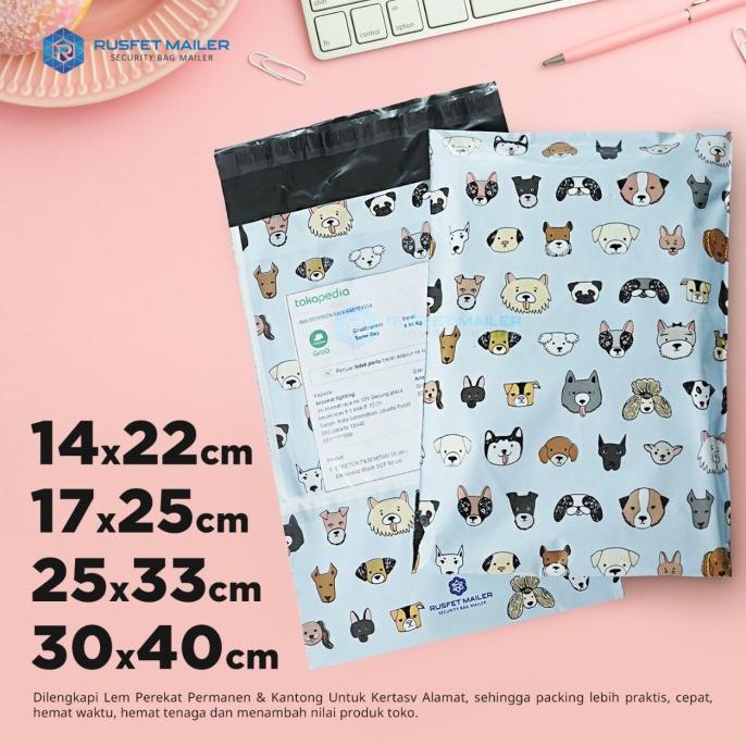 

Polymailer Dog | Kantong Amplop Plastik Poly Mailer | Packing Online ram06