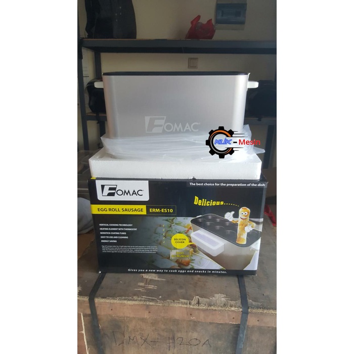 Terlaris Mesin Sostel Sosis Telur 10 Lubang Listrik