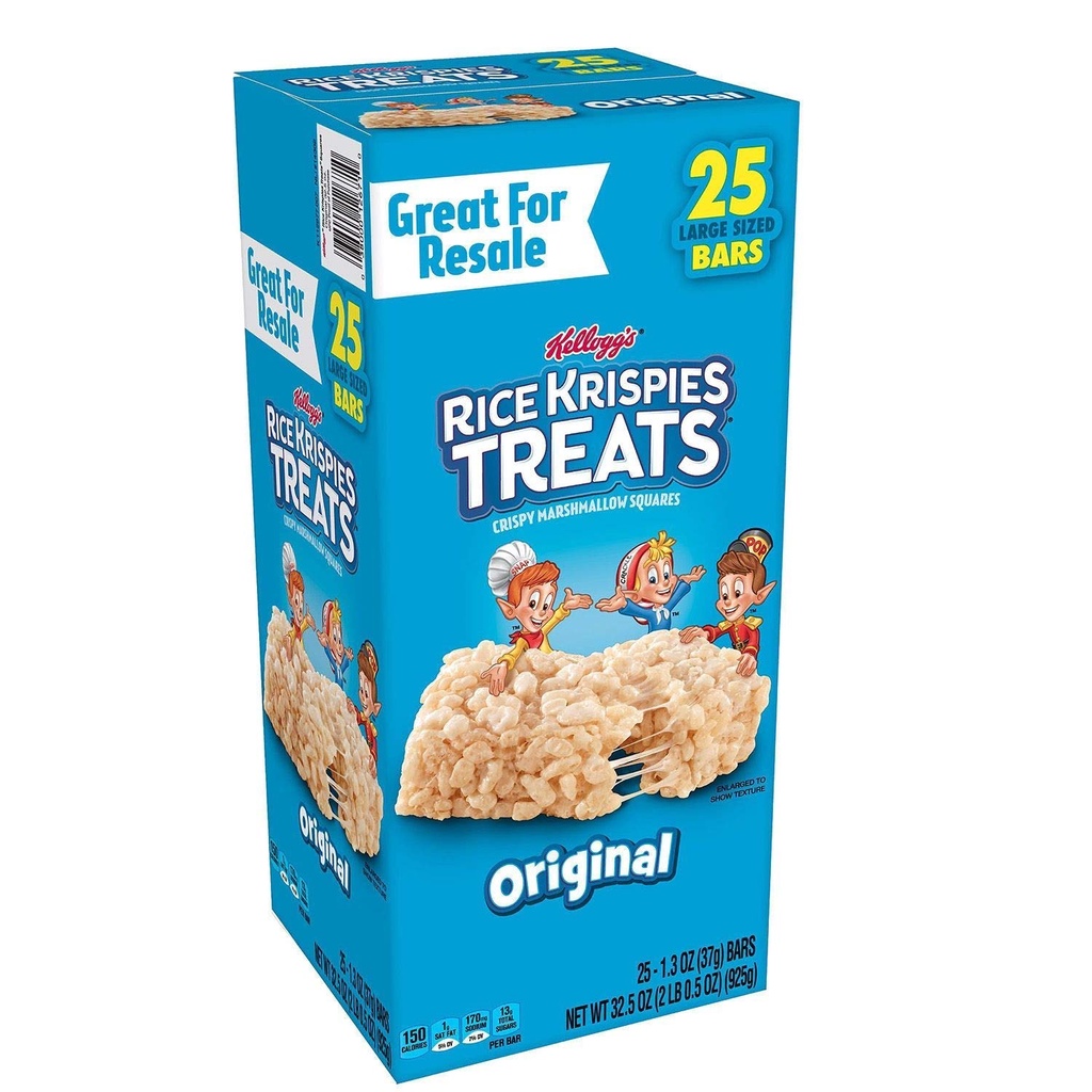 Kelloggs Rice Krispies Treats Original 37 gr Per Pcs