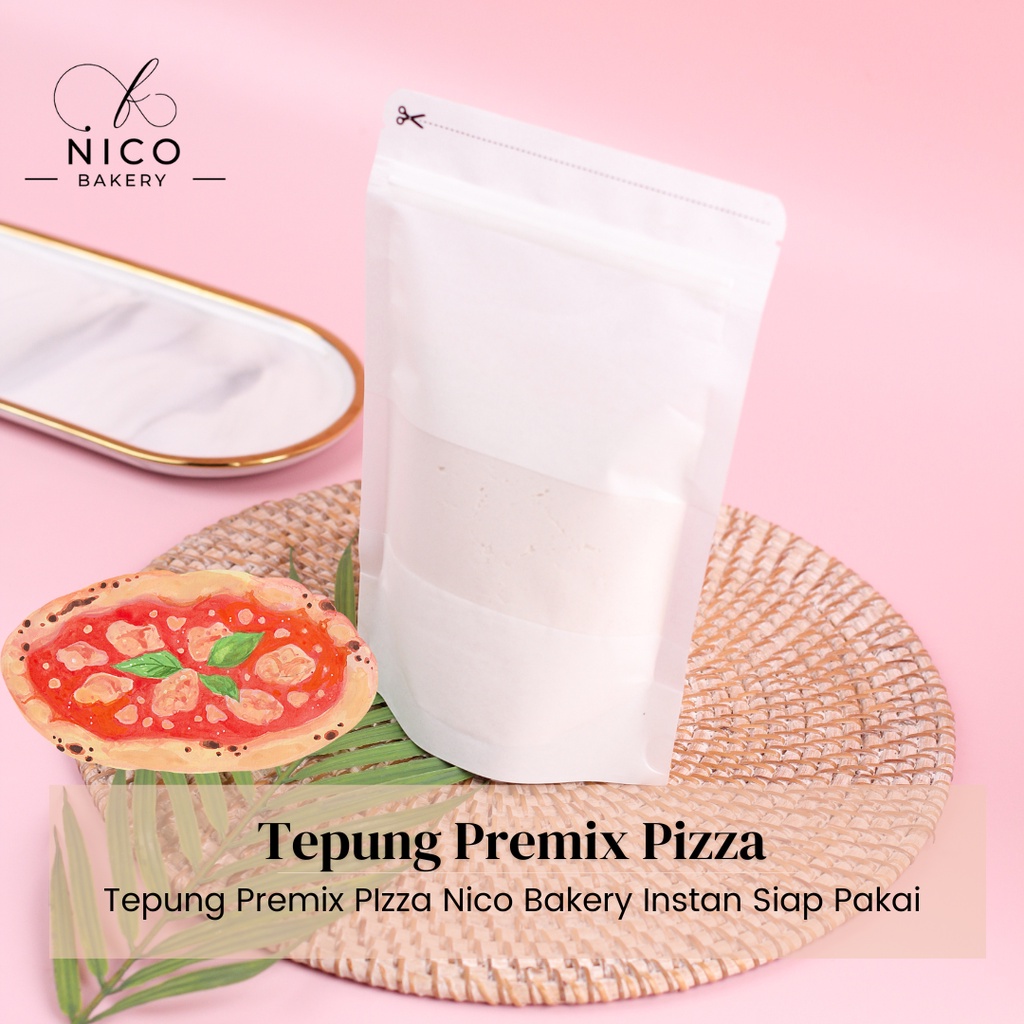 

Premix Pizza / Tepung Instan / Tepung Roti Pizza / Tepung Pitza