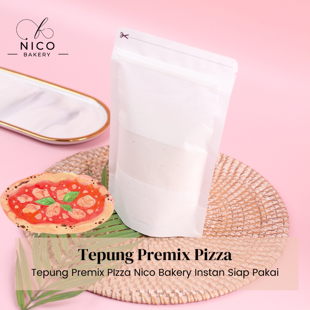 

Premix Pizza / Tepung Instan / Tepung Roti Pizza / Tepung Pitza