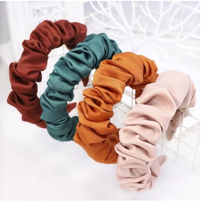 BANDO RUFFLES  / BANDANA KERUT SCRUNCHIE KOREA HEADBAND