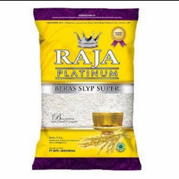 

beras raja platinum 5 kg