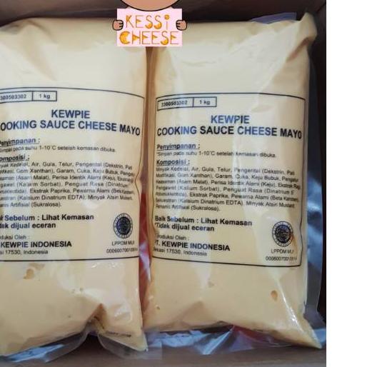 

♣ KEWPIE CHEESE MAYO / MAYO KEJU / MAYONNAISE KEJU 1 KG ✰