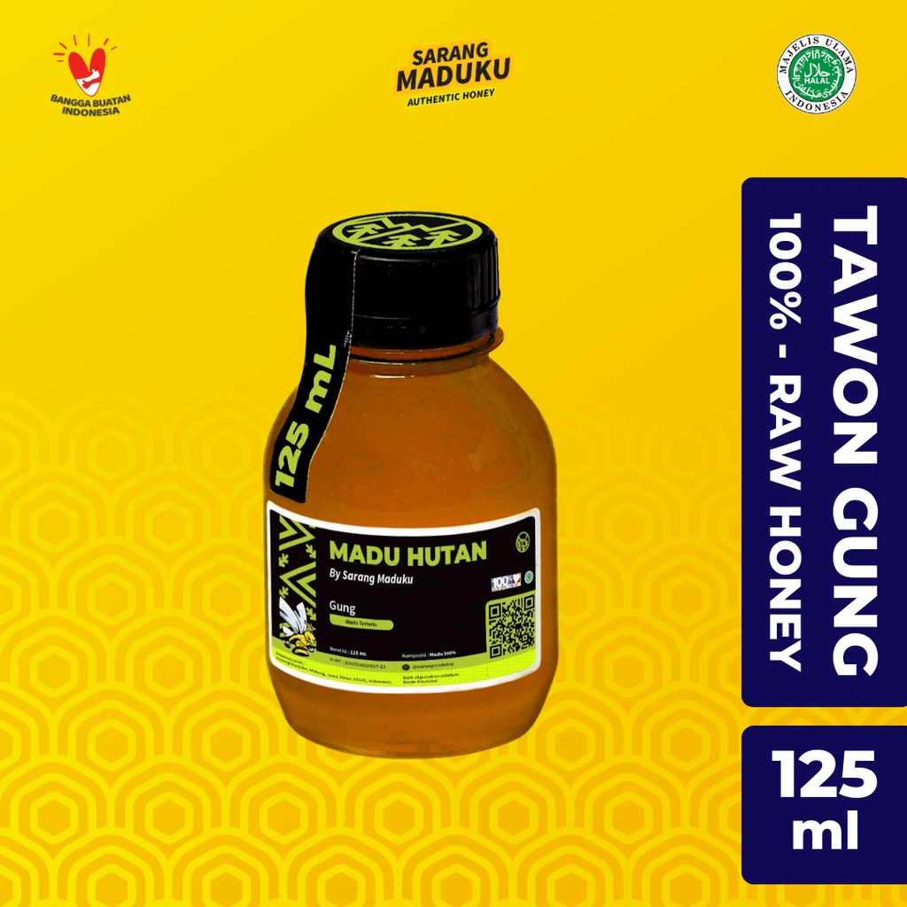 

Madu Murni Asli Hutan Gung Raw Honey 125 ML