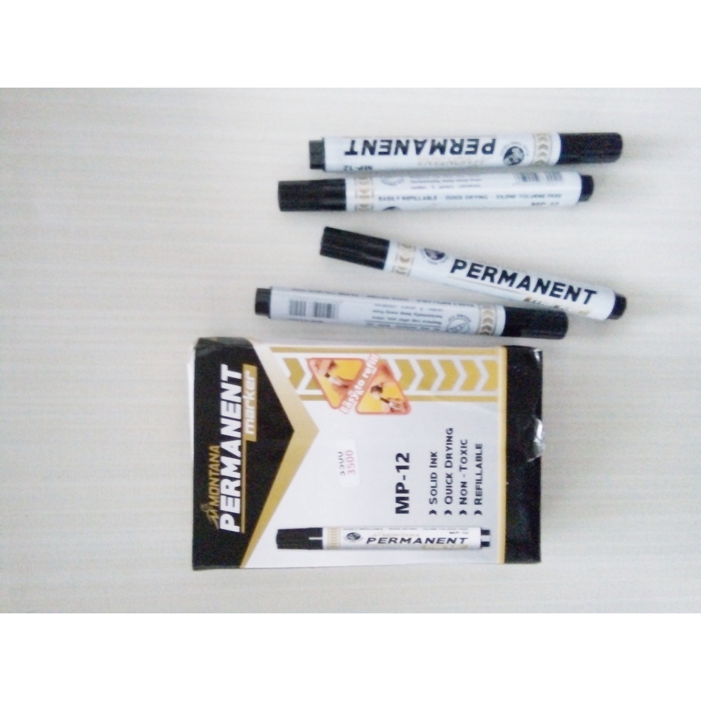 

SPIDOL PERMANEN MONTANA (permanent marker/spidol marker)
