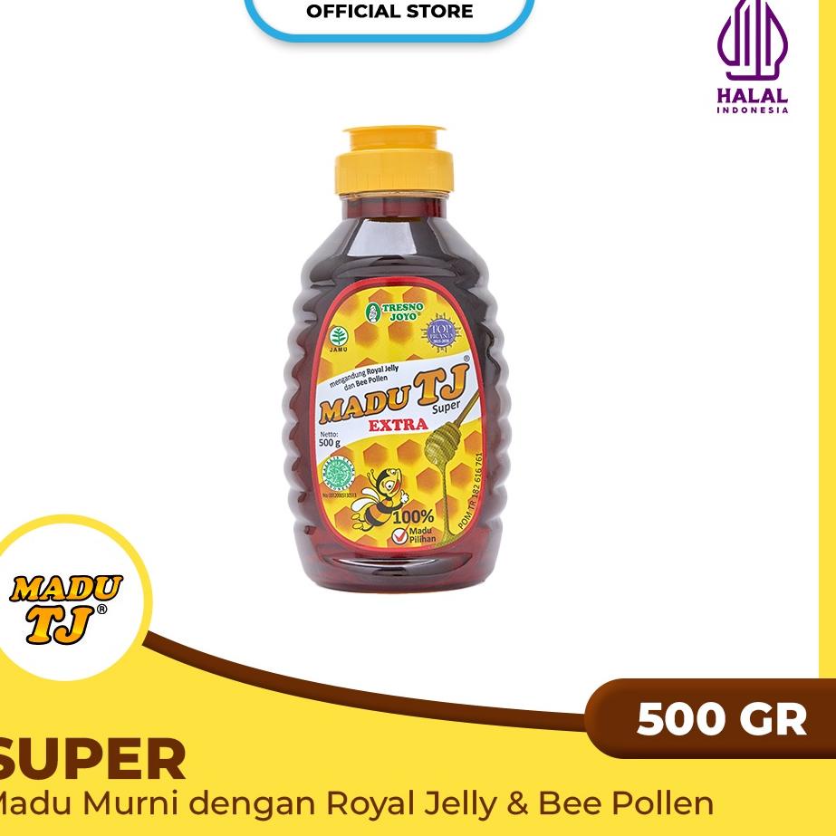 

☄ TJ Super 500gr - Murni Mengandung Royal Jelly dan Bee Pollen ➦