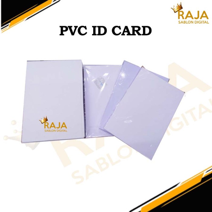 

Bahan Id Card / Pvc / Kertas Id Card Putih Star Seller
