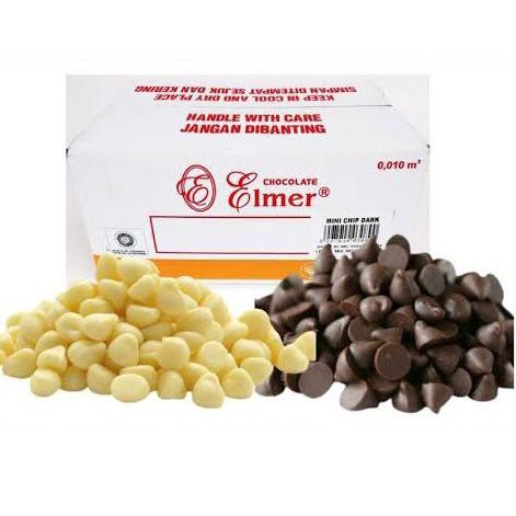 

Lariz Choco chips Elmer / Chocochips Dark & White Repack 250gr
