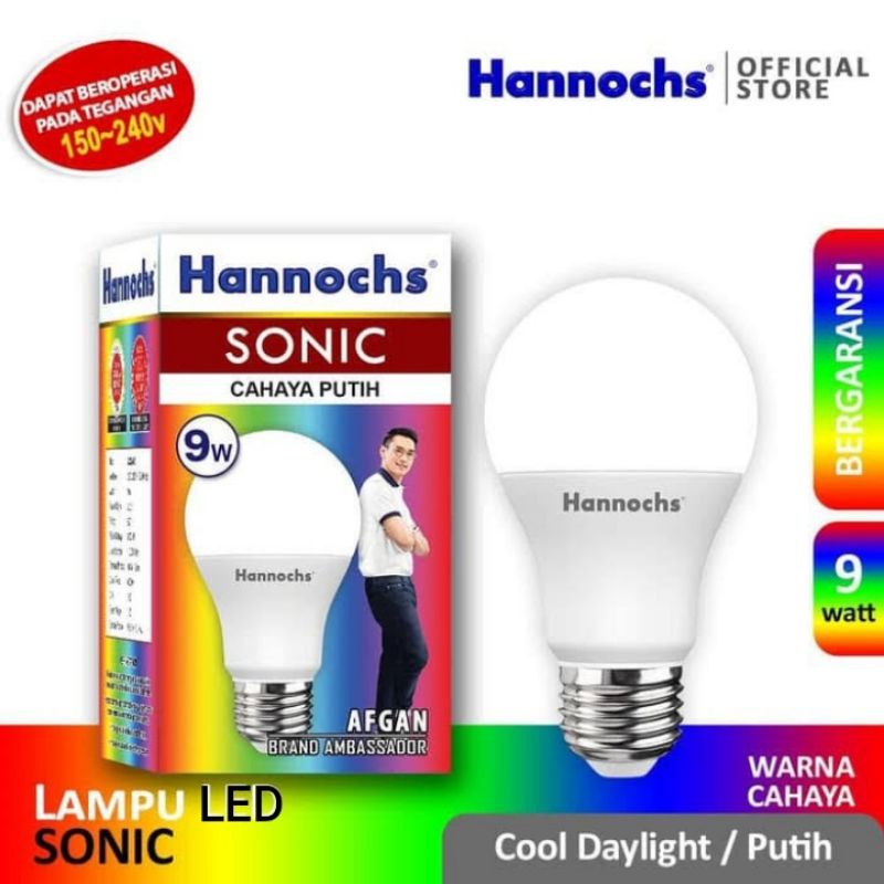 Lampu Led Hannochs 9W 9 Watt Sonic