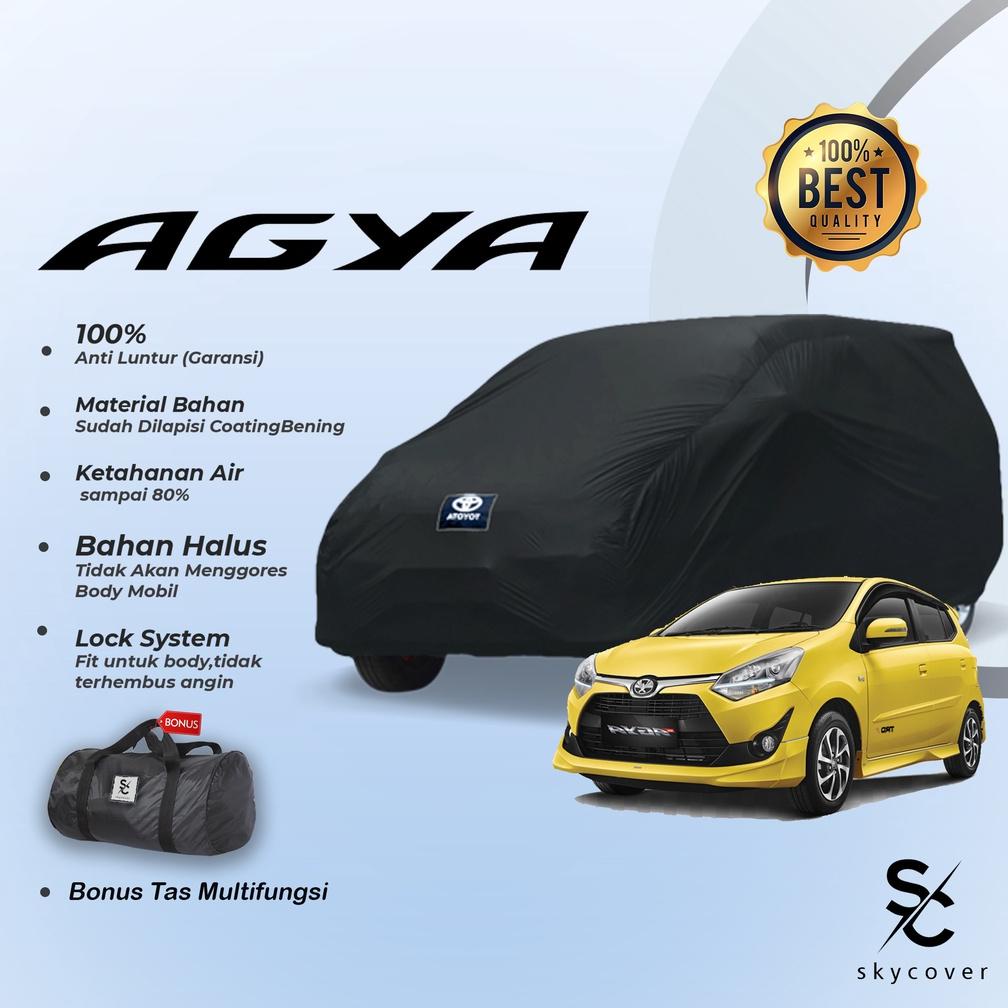 Cover Mobil Agya Sarung Mobil Toyota Agya Selimut Penutup Mobil Outdoor Waterproof