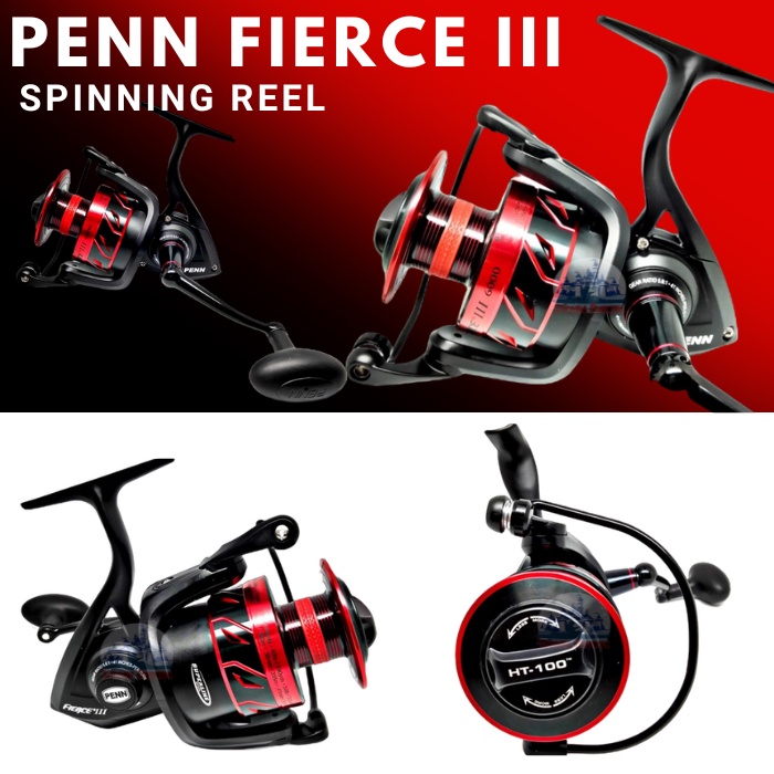 REEL PENN FIERCE III POWER HANDLE (4+1 BB) 3000/4000/5000/6000/8000