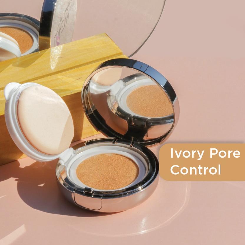 ۩ LUVENA GLITZ Ivory Pore Control Cushion ☞