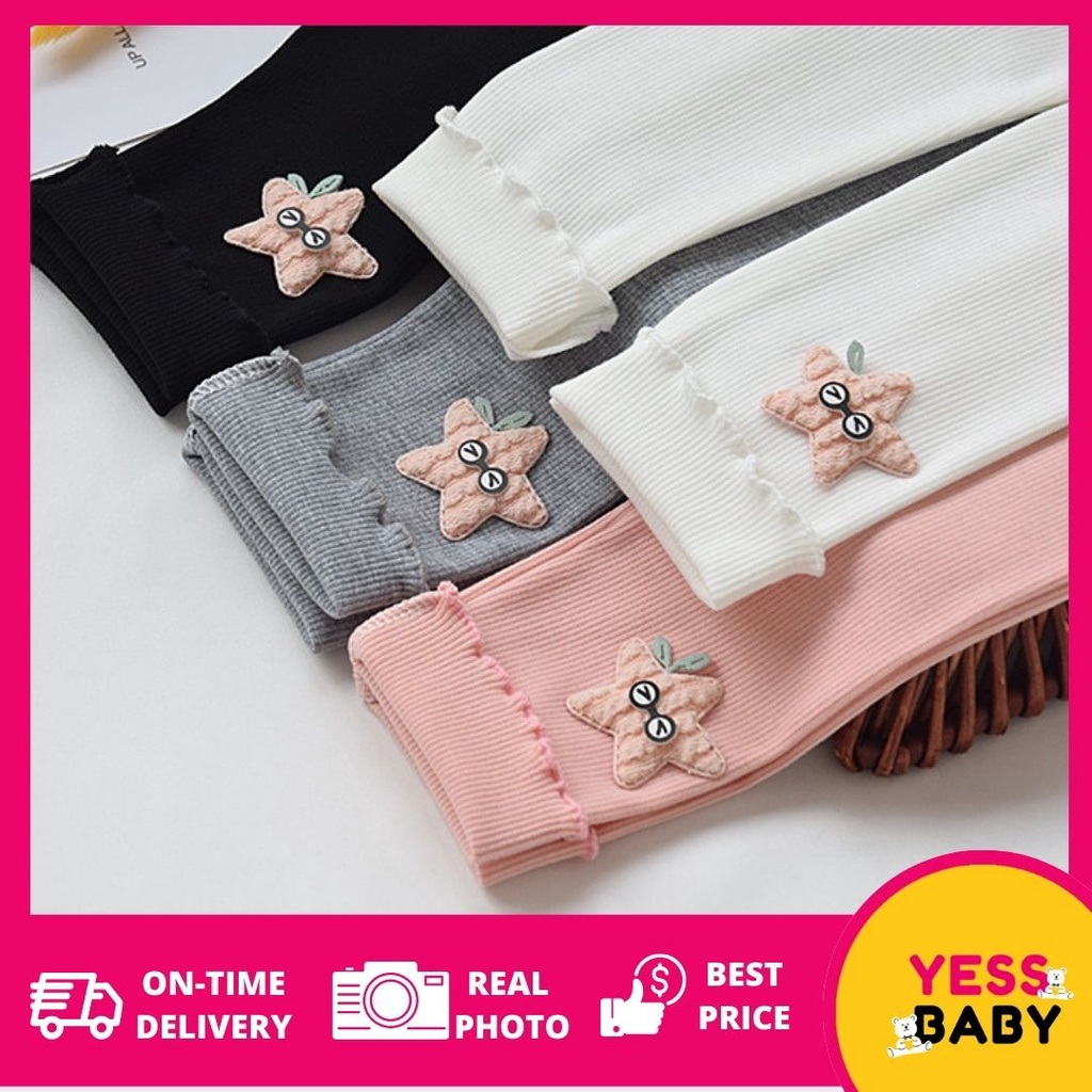 YESSBABY LEGGING SMILESTAR anak perempuan 1-6 tahun bahan lembut original import