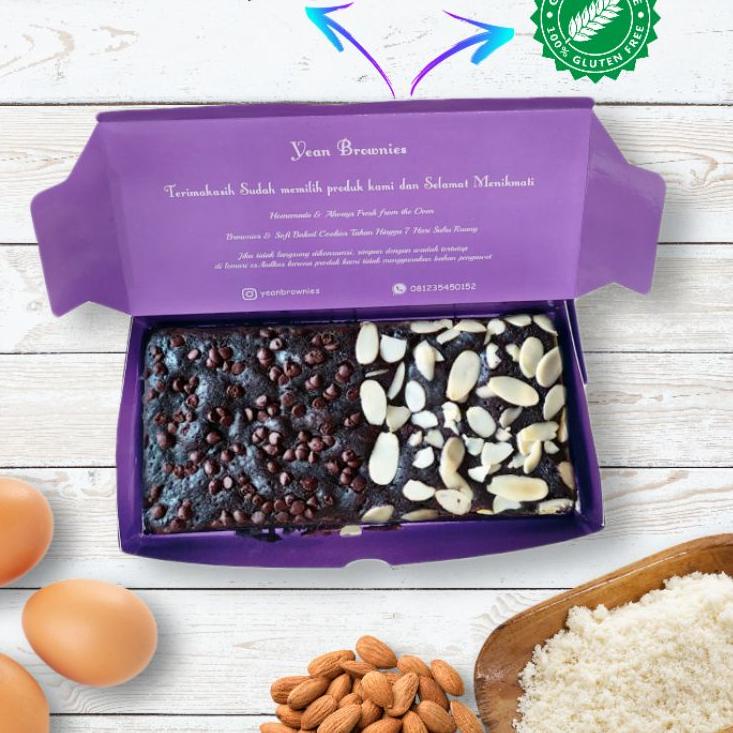 

✹ Fudgy Brownies (Gluten Free, palm oil free, dairy free) ➤