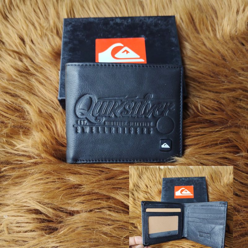 Dompet kulit pria quiksilver original
