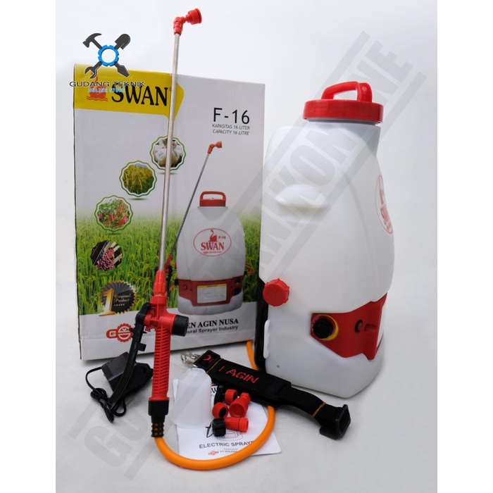 Sprayer Hama Elektrik SWAN F 16 / Alat Semprot Hama Elektrik Swan F16
