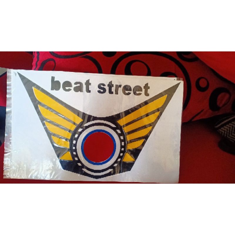 stiker lampu motor beat street, stiker keren, stiker beat street