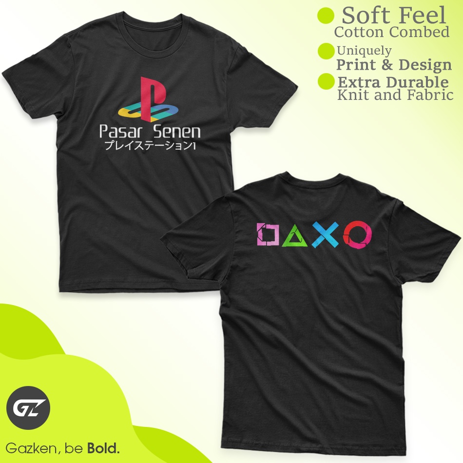 Gazken Kaos Pasar Senen PS Joy of Play Baju Gaming Gamer Distro