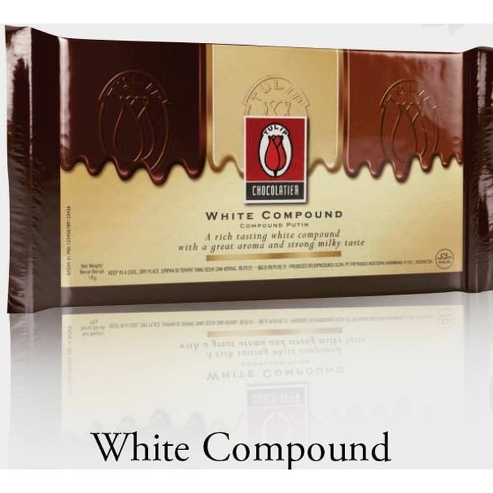 

TULIP White Compound 1 kg - TULIP Coklat Compound Putih