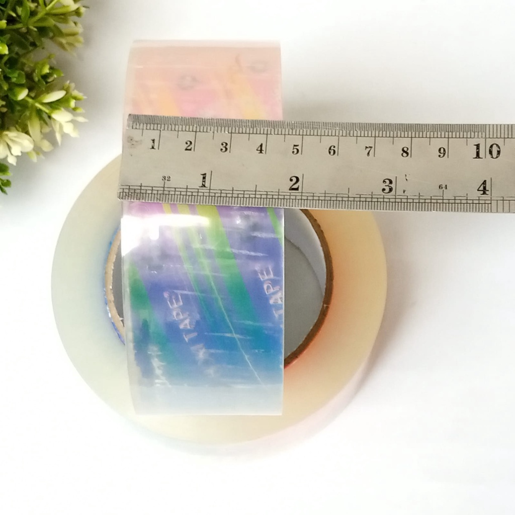 Hoki Tape Lakban Bening 2 In 200 Yard