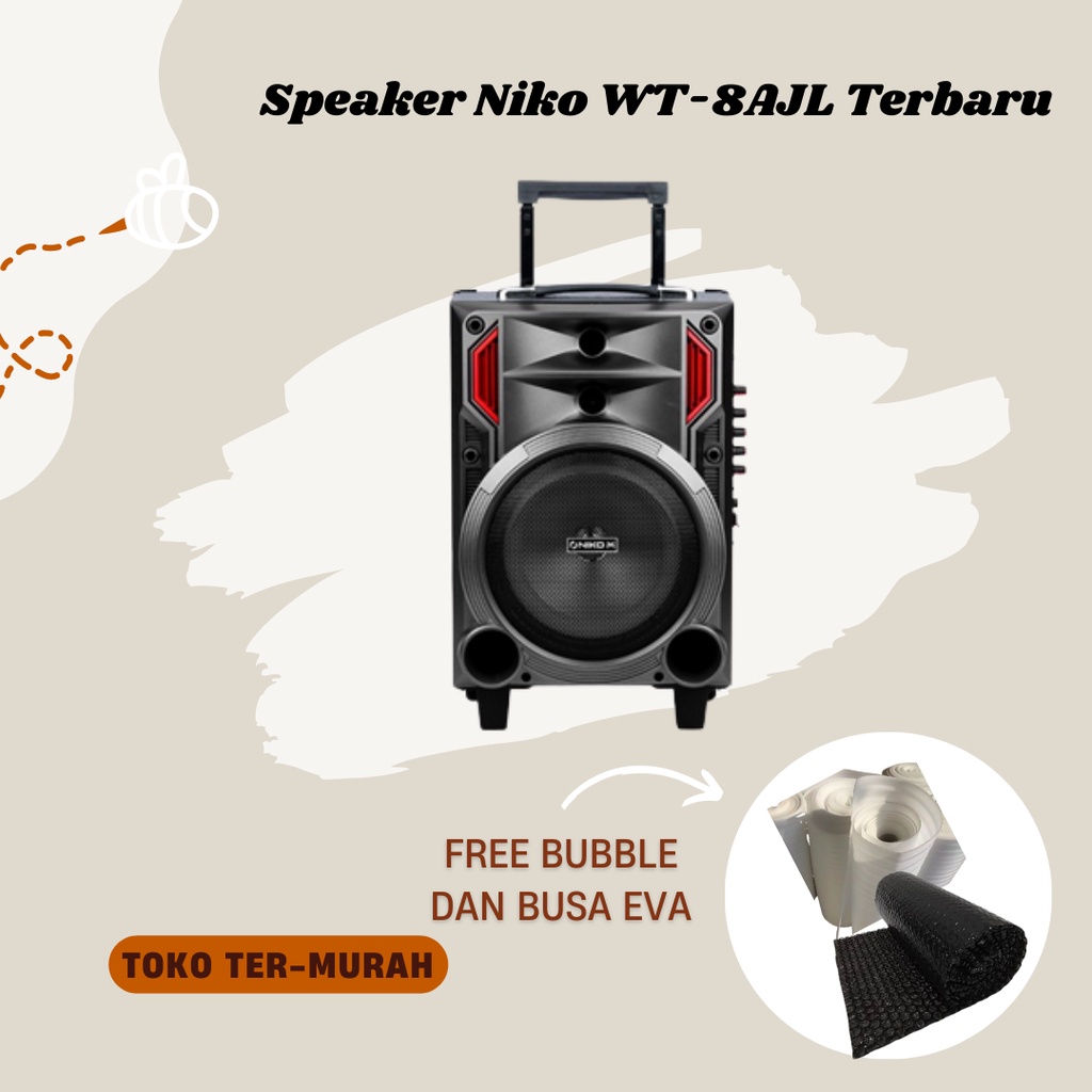 Speaker Niko WT-8AJL Terbaru