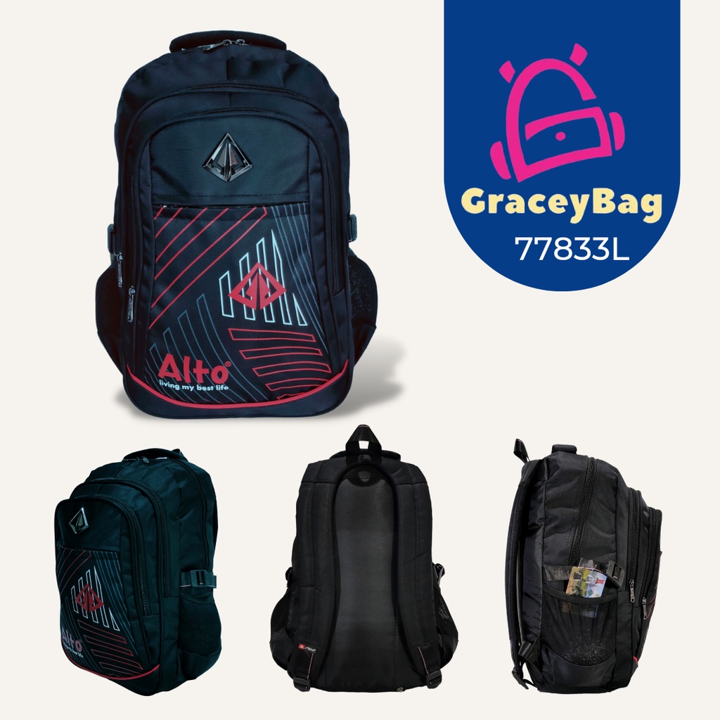 GB-77833L Tas Ransel Pria / Remaja Alto (New Motif)