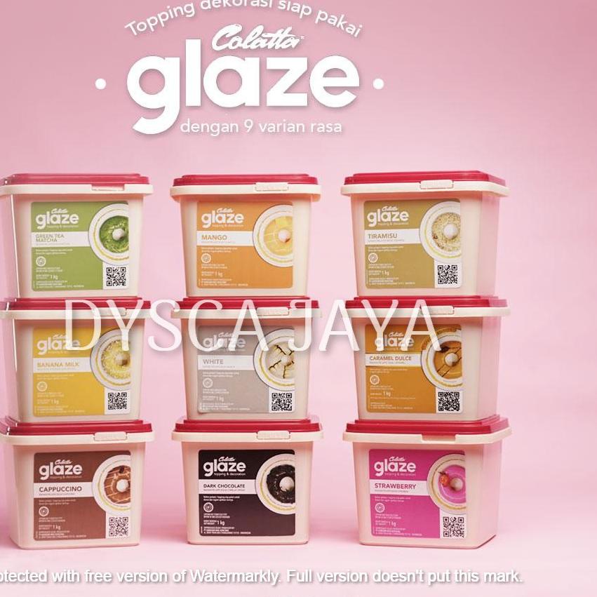 

♨ COLATTA GLAZE 1KG ☏