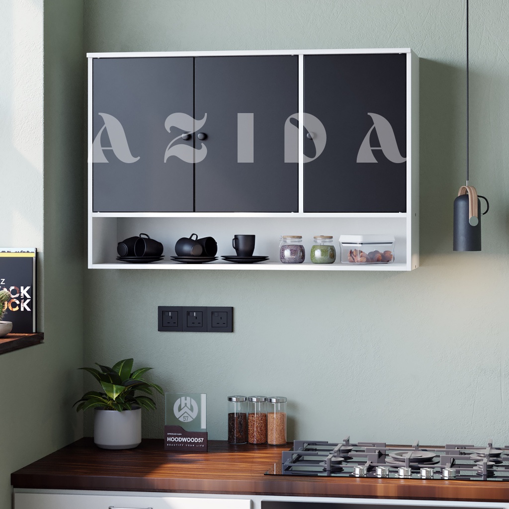 Rak Dapur Serbaguna Rak Dapur Tempel Dinding Rak Dapur Gantung Rak Dapur Kayu