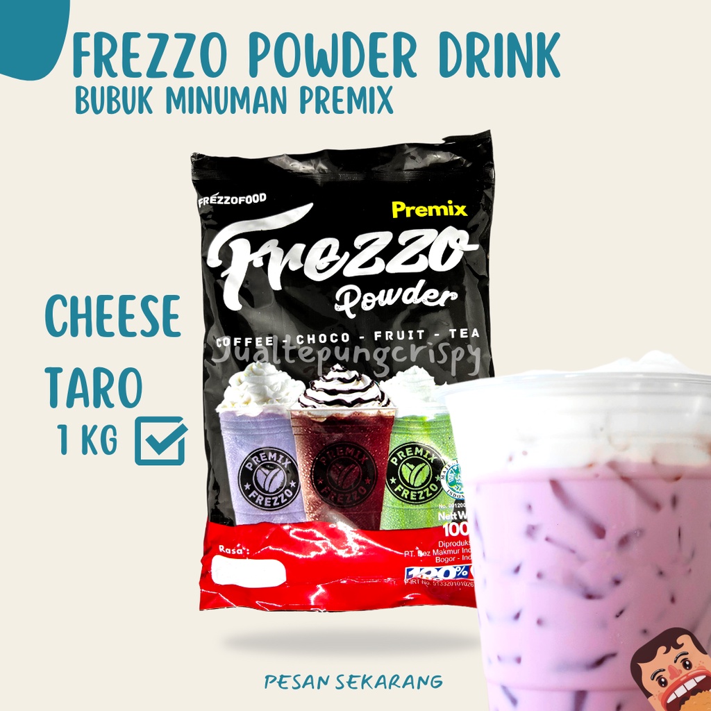 Frezzo Bubuk Minuman Rasa Cheese Taro / Cheese Taro Powder 1 Kg