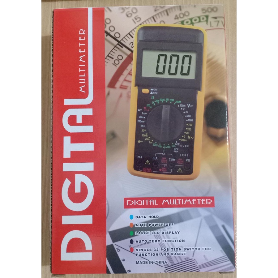 MULTITESTER DIGITAL 9205 EPIC COME BACK / MULTI TESTER DIGITAL DT9205 a3