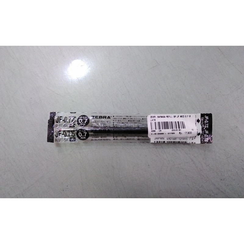 

Gramedia Banjarmasin - Zebra sarasa Refil BP JF MED 0.7 BLACK