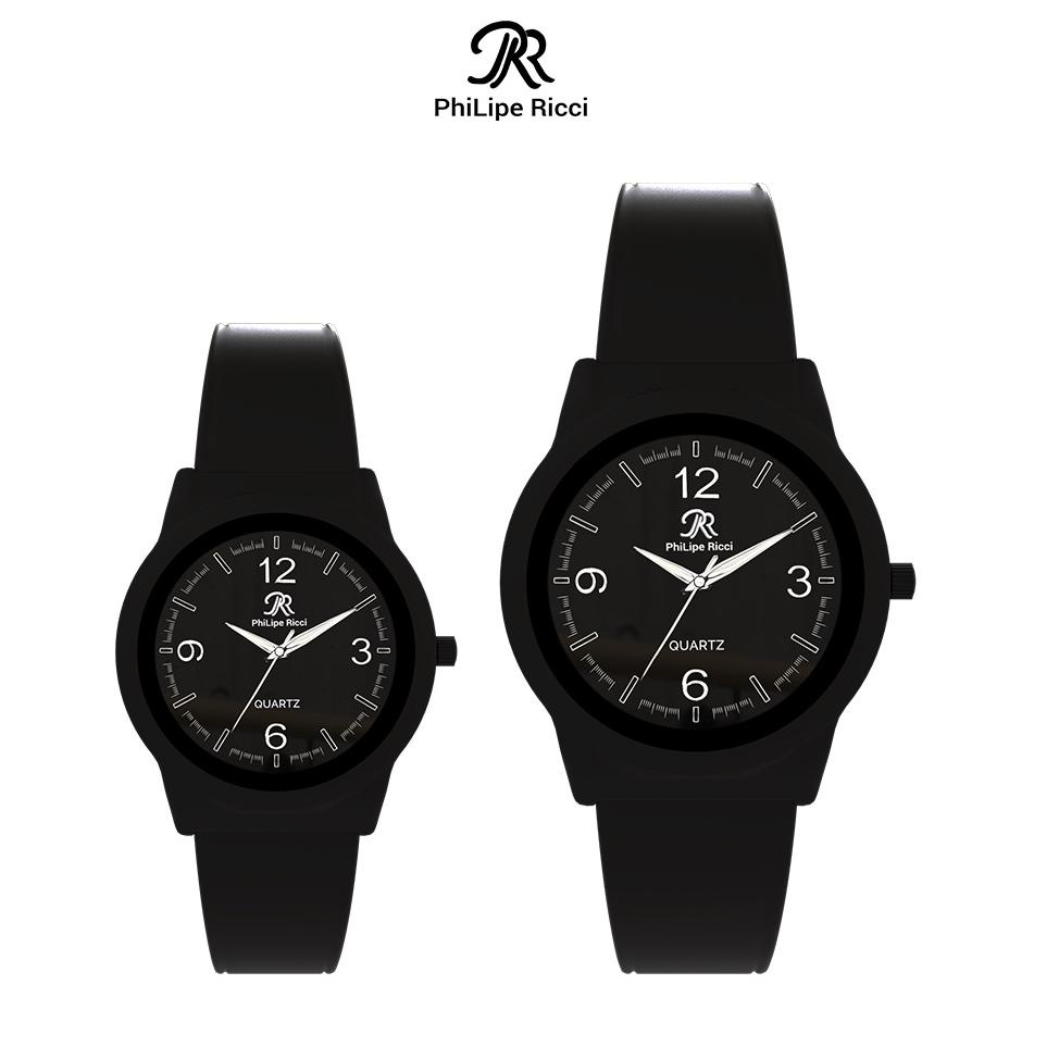 PALING DICARI PhiLipe Ricci Jam Tangan Couple Terbaru Analog Orinal 6558 Free Box