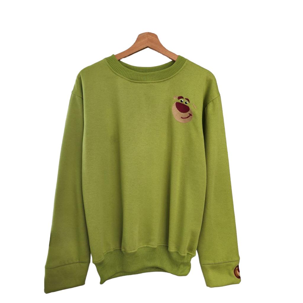 SWEATER WANITA BERUANG LUCU LOTSO BASIC - SWEATSHIRT KARAKTER KOREAN