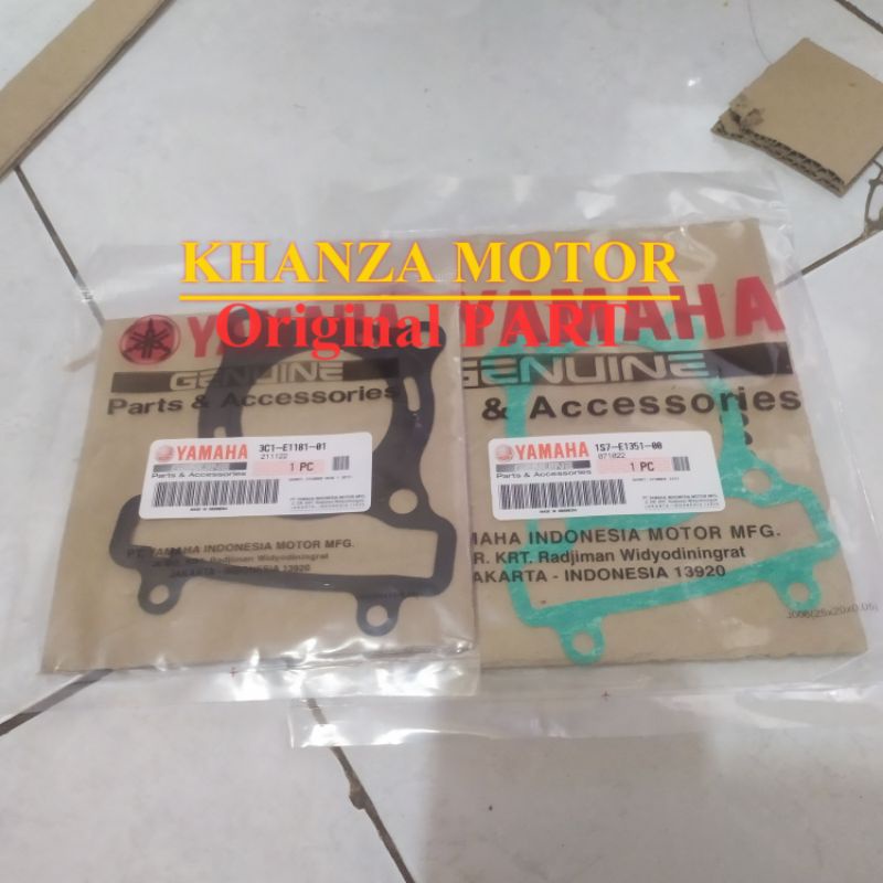 PAKING BLOK HEAD DAN BLOK SEHER VIXION OLD ORIGINAL YGP