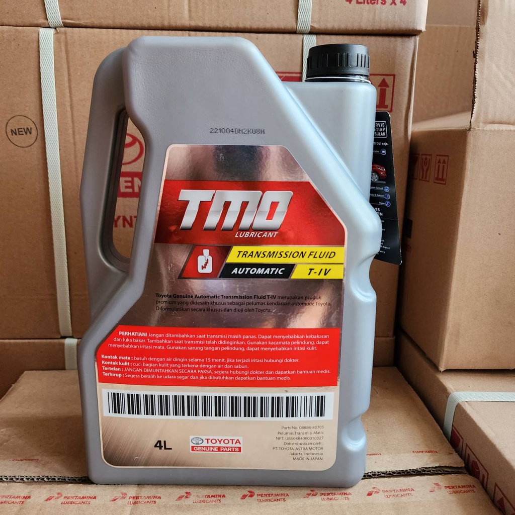 TMO ATF T IV Oli Transmisi Matic Mobil TOYOTA ( OLI TRANSMISI MOBIL )