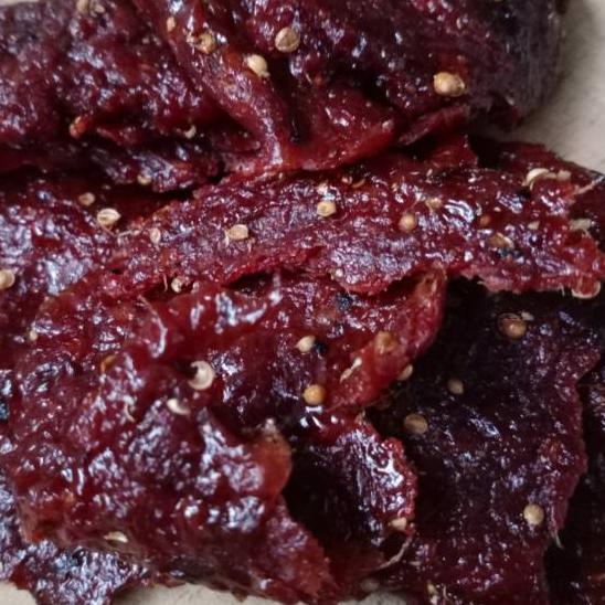 

➱ Dendeng sapi manis 400 gr / dendeng sapi empuk dan halal ➲