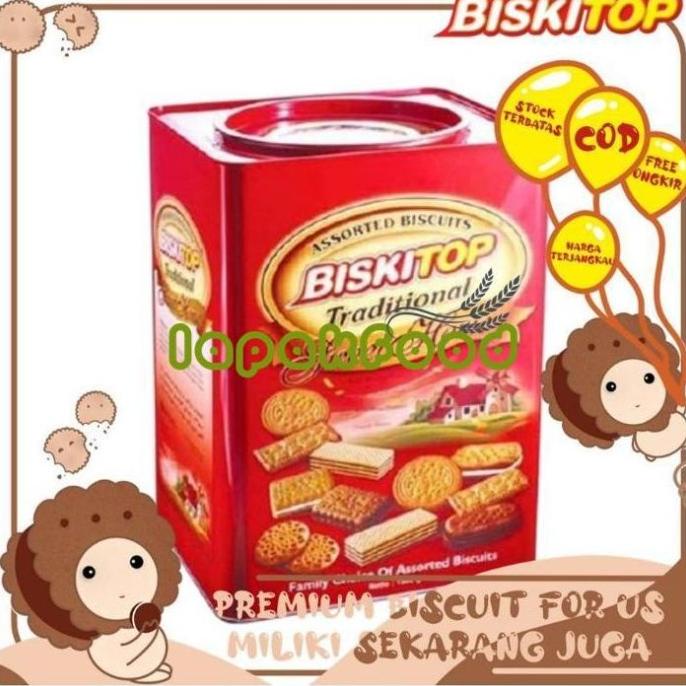 

BISKUIT KALENG BISKITOP - BISKITOP KALENG SEGI TRADISIONAL 1500GR ASSORTED BISKUIT EL09I09A82L