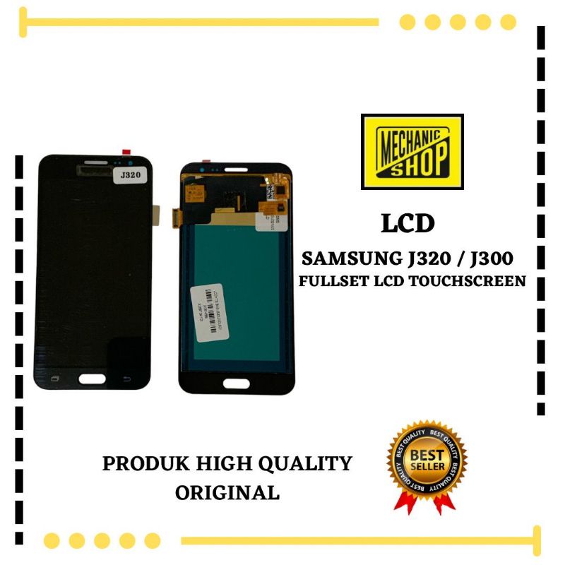 LCD SAMSUNG J3 2015 / J300 / J3 2016 / J320 FULLSET TOUCHSCREEN
