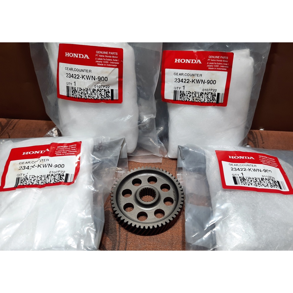 GIGI RASIO(BESAR) VARIO 125/PCX 125(THAILAND) ASLI HONDA 23422-KWN-900