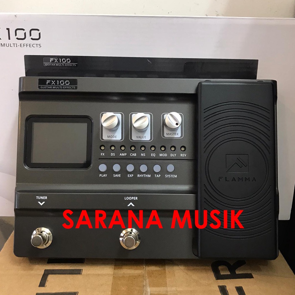 FLAMMA FX-100 Portable Multi Effects Pedal FX100 FX 100 Original