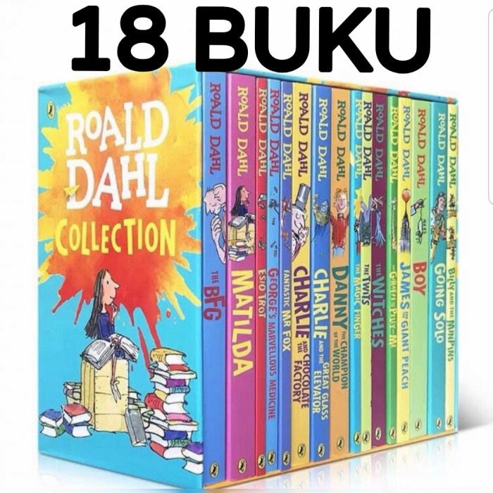 

Terlaris Roald Dahl Collection Buku Anak Baru