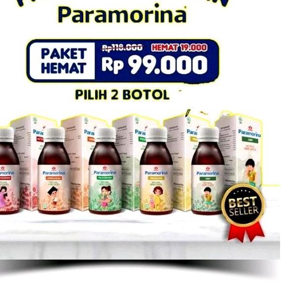 

☻ Paket Hemat Paramorina - ROH honey / atasi anak susah makan (pickyater), terlambat bicara (ubrainina), terlambat jalan (actifgrow) ➻